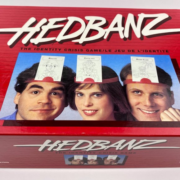 Hedbanz vintage party board game, 1991 version, incomplete, one band missing - Picture 7 of 7